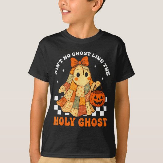 T-shirt Groovy Ain’t No Ghost Like The Holy Christian Hall (Devant)