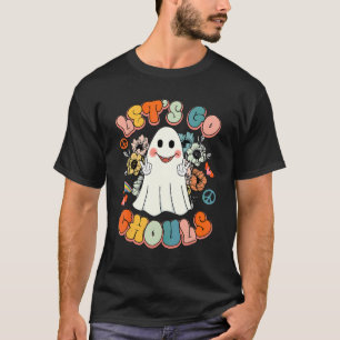 T-shirt Groovy Allons-y les goules Fantômes mignons d'Hal
