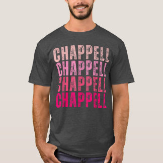 T-shirt Groovy Chappell Prénom Personnalisé Chappellee
