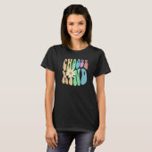 T-shirt Groovy CHOOSE KIND Retro Stop Bullying Choose Kind (Devant entier)