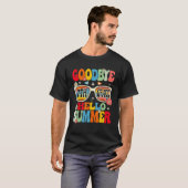 T-shirt Groovy Goodbye 7th Grade Graduation Hello Summer K (Devant entier)