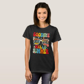 T-shirt Groovy Goodbye 9th Grade Graduation Hello Summer K (Devant entier)