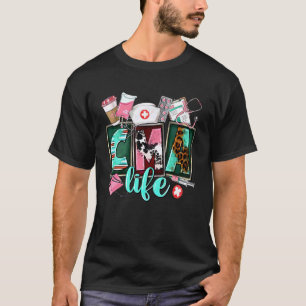 T-shirt Groovy Leopard CMA Life Aide de Médicaments Certif