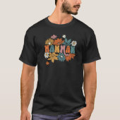 T-shirt Groovy Mawmaw One Thankful Mawmaw Thanksgiving Fal (Devant)