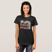 T-shirt Groovy PINCH PROOF St Patrick s Day Shamrock (Devant entier)