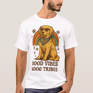 T-shirt GROOVY PUP - Vibrations de chien paisible