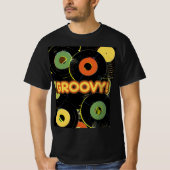 T-shirt Groovy Records (Devant)