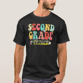 T-shirt Groovy Second Grade Teacher First Day 2nd Grade Gr (Devant)
