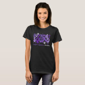 T-shirt Groovy Support Squad Sensibilisation au lymphome d (Devant entier)