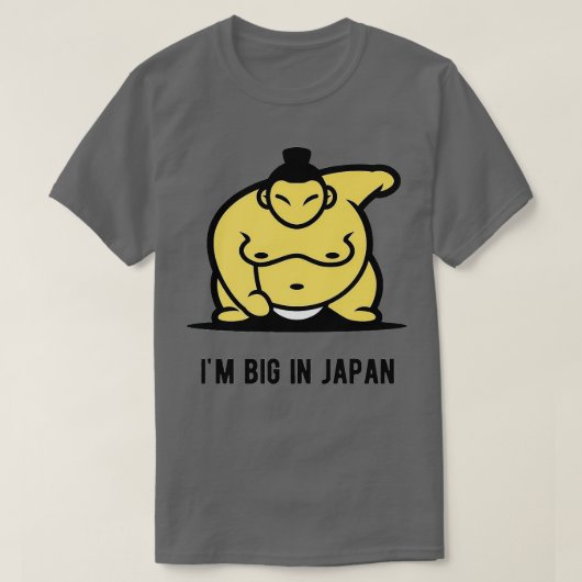 T-shirt Gros Au Japon La Lutte De Sumo (Design devant)