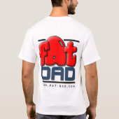 T-shirt Gros avant de papa/arrière (Dos)
