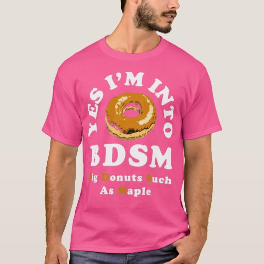 T-shirt Gros beignets comme l'érable (Devant)