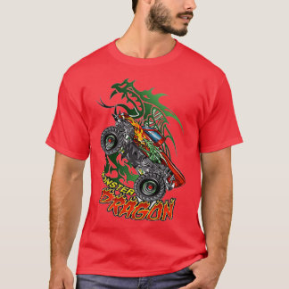 T-shirt gros camion de course 2