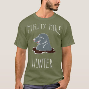 T-shirt Gros chasseur de taupe Rodent drôle