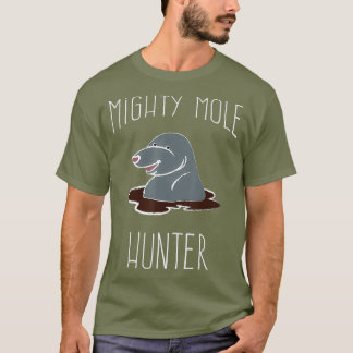 T-shirt Gros chasseur de taupe Rodent drôle