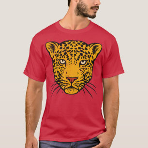 T-shirt Gros chat sauvage Leopard Jaguar Panther