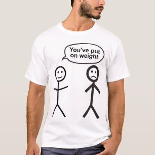 T-shirt Gros chiffre de bâton