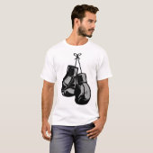 T-shirt gros gants de boxe (Devant entier)