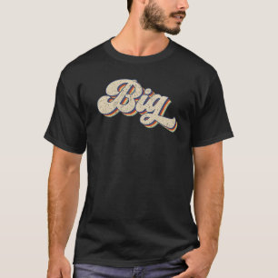 T-shirt Gros Gros Petite Famille Sororité Correspondant Re