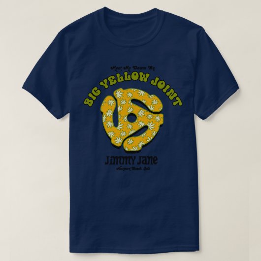 T-shirt Gros joint jaune (Design devant)