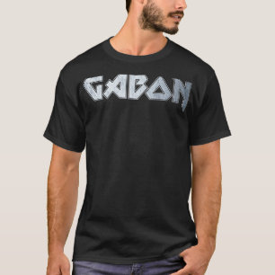 T-shirt Gros métal Gabon