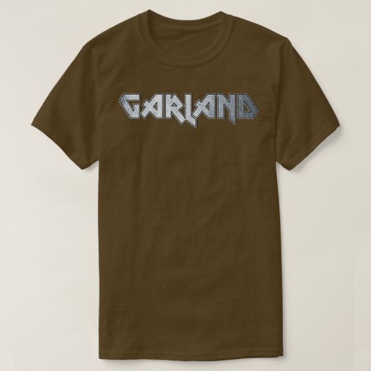 T-shirt Gros métal Garland (Design devant)