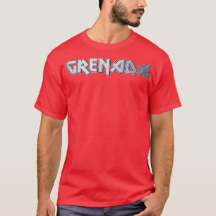 T-shirt Gros métal Grenade