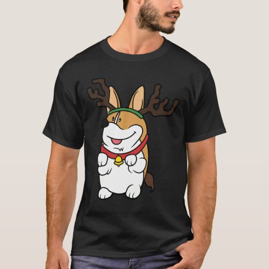 T-shirt Gros Noël de Corgi (Devant)