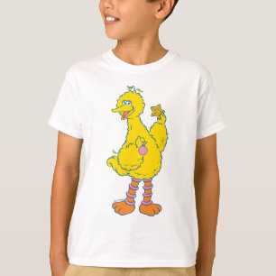 T-shirt Gros Oiseaux tenant des ornements de Noël