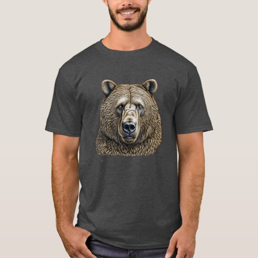 T-shirt Gros ours Brown (Devant)