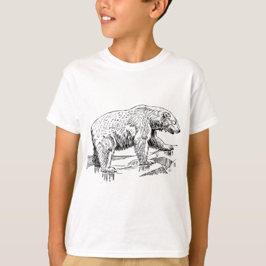 T-shirt Gros Ours Brun (Devant)