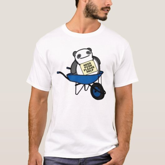 T-shirt gros panda (Devant)