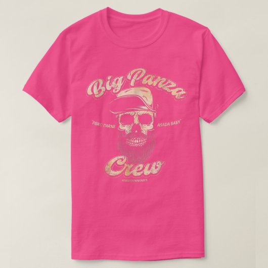 T-shirt Gros Panza Crew Chingon (Design devant)