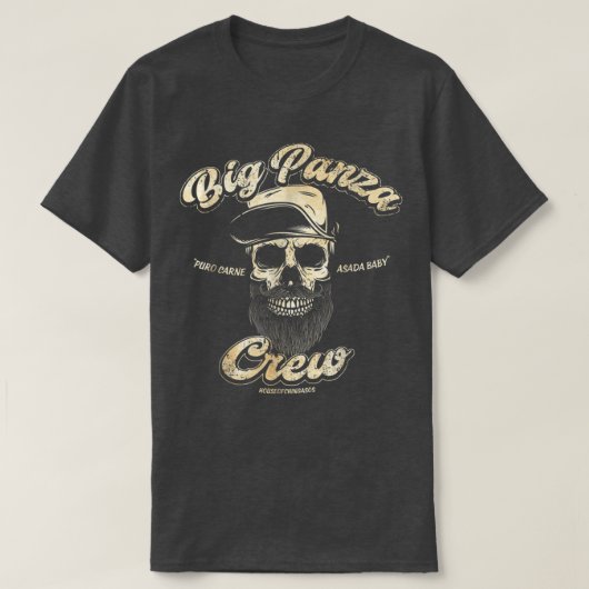 T-shirt Gros Panza Crew Chingon (Design devant)