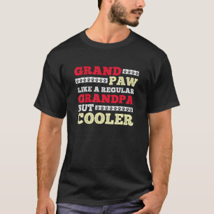 T-shirt Gros-Pie Amusante Comme Un Grand-Père Régulier Mai