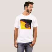 T-shirt Gros plan d'une planète extrasolaire (Devant entier)