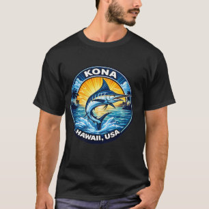 T-shirt Gros poisson dans un grand étang, création de la n