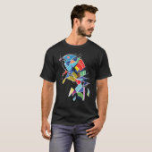 T-shirt Gros Poisson Petit Appât (Devant entier)