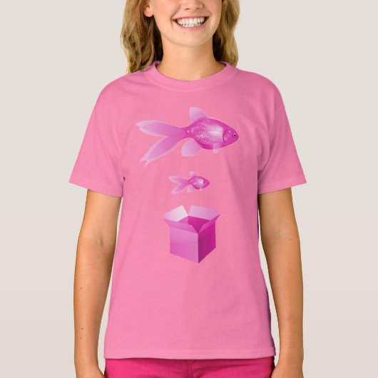 T-shirt Gros poisson Petit poisson (Devant)