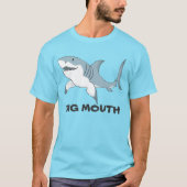 T-shirt Gros requin à bouche hommes T (Devant)
