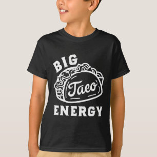 T-shirt Gros Taco Energy Chemises Taco Pour Hommes Drôle T