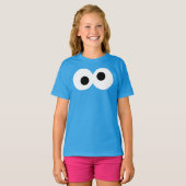 T-shirt Gros visage de Cookies Monster (Devant entier)