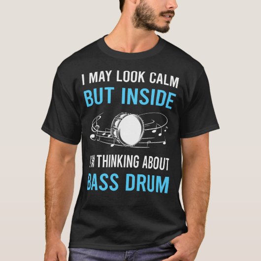 T-shirt Grosse Caisse Look Calm (Devant)