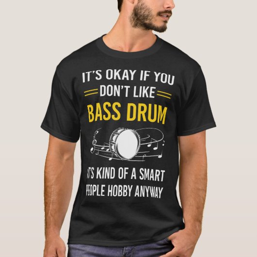 T-shirt Grosse Caisse Smart People (Devant)