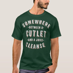T-shirt Grosse casserole amusante et un Vegan de la viande