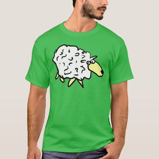 T-shirt Grosse conception mouton (Devant)