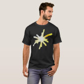 T-shirt Grosse Étincelle - Surface du Soleil (Devant entier)