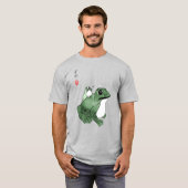 T-shirt Grosse grenouille Petit crapaud japonais 19e siècl (Devant entier)