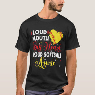 T-shirt Grosse Gueule Gros Coeur Fière Softll Annie Fête d