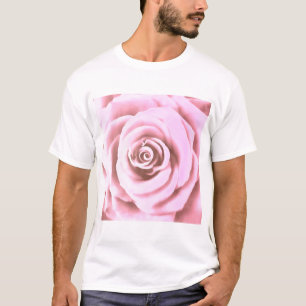 T-shirt Grosse rose pâle